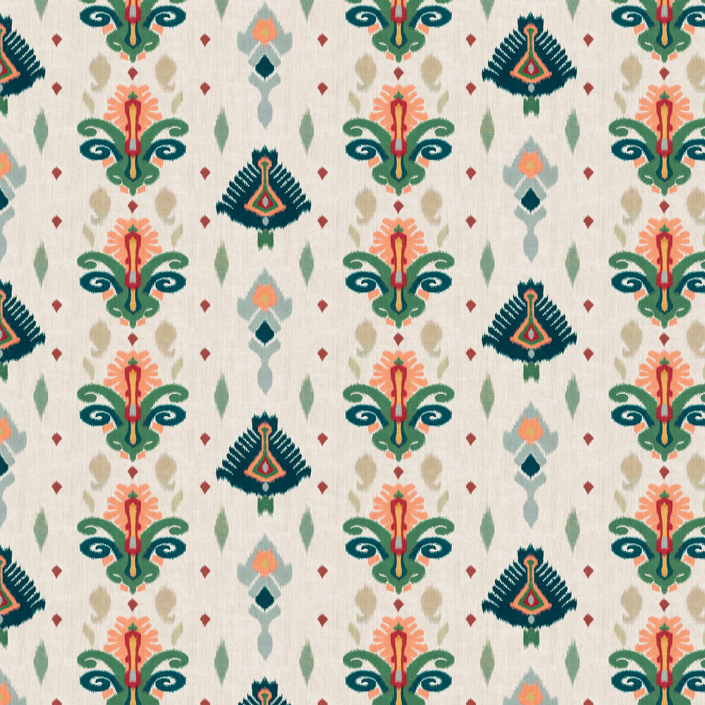 Sumba Wallpaper - Green - by Coordonne