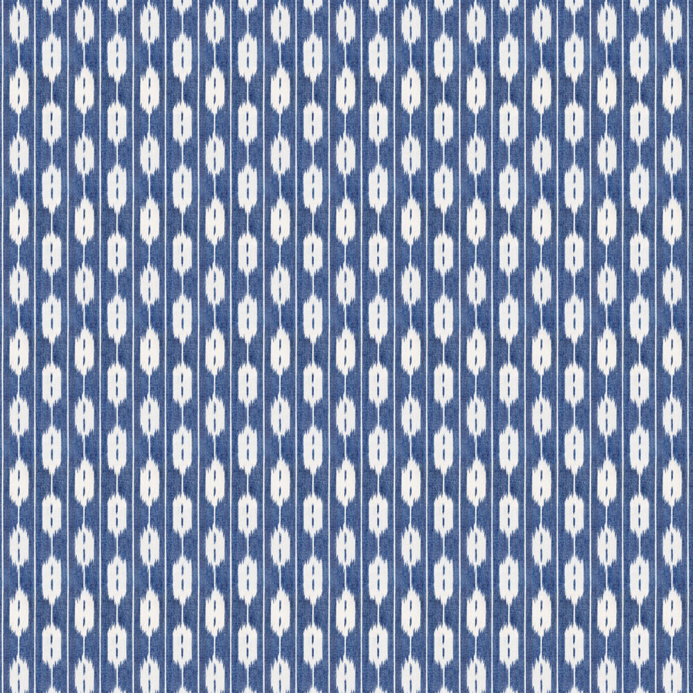 Llengües Wallpaper - Blue - by Coordonne