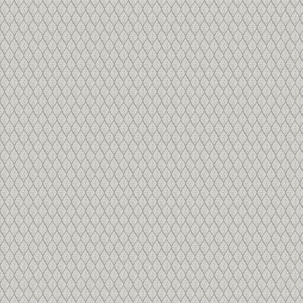 Kasuri Wallpaper - Grey - by Coordonne