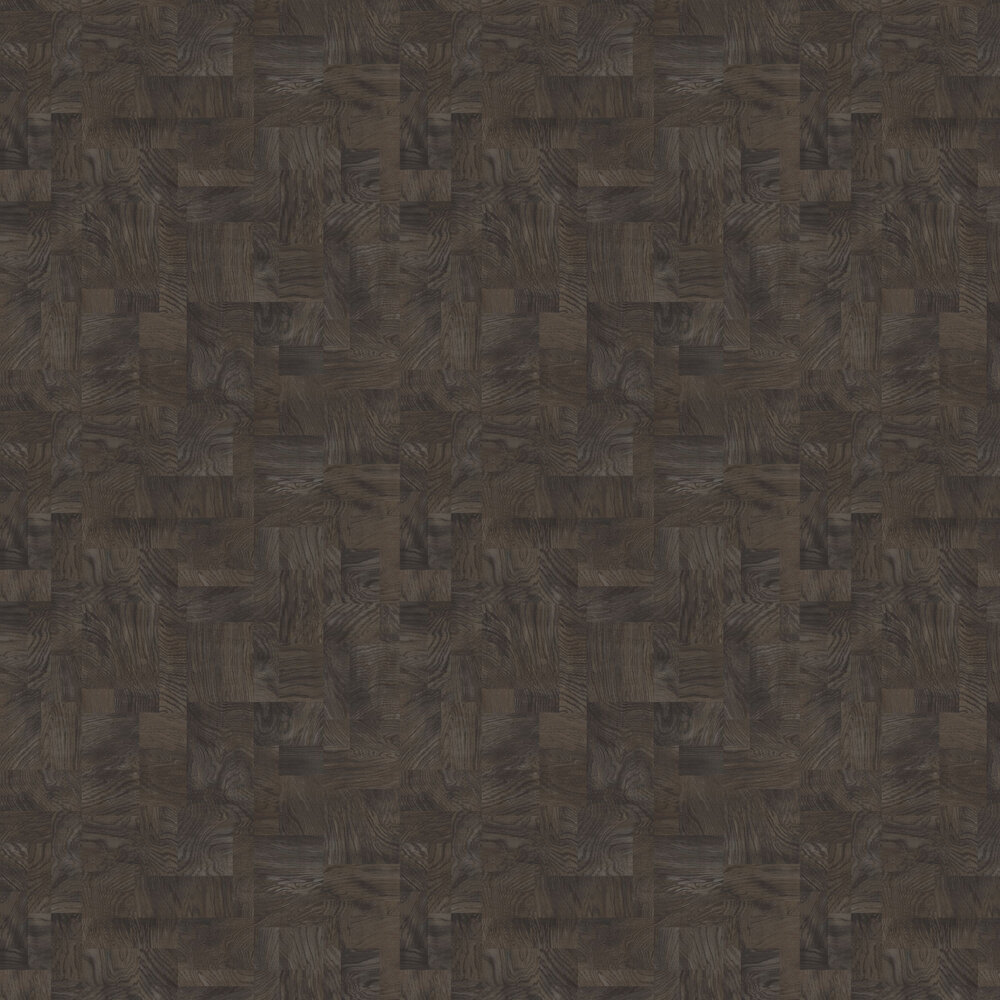 Wooden Puzzle Wallpaper - Black - by Albany