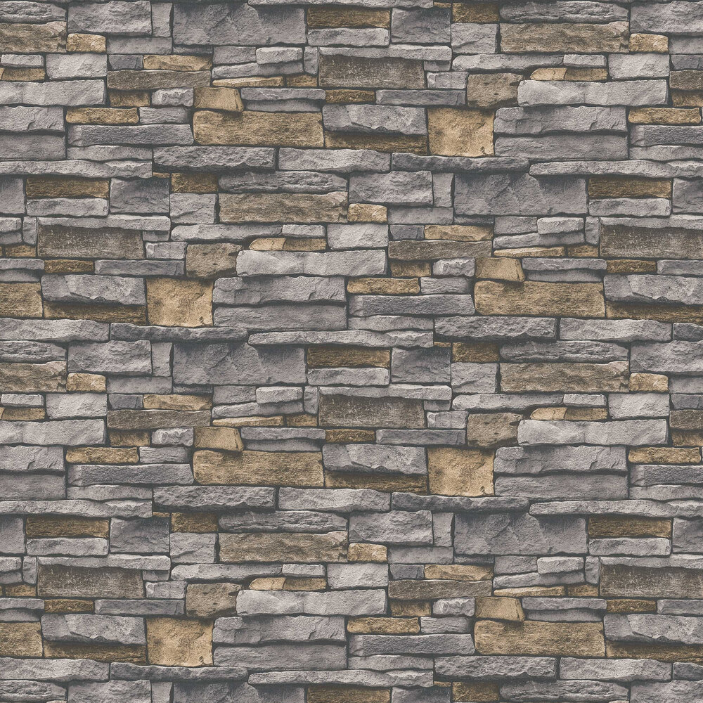 Granite Wall effect Wallpaper - Neutral - by Albany