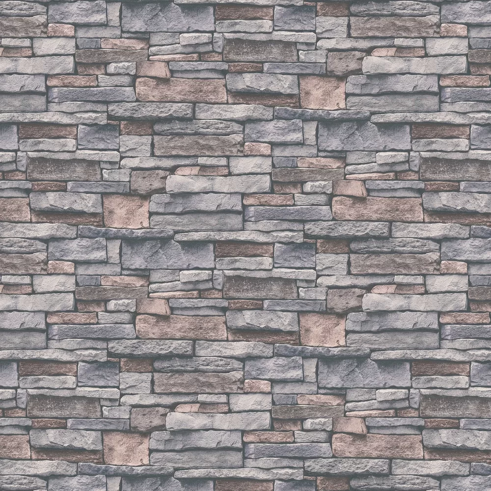Albany Wallpaper Granite Wall effect 38813-2