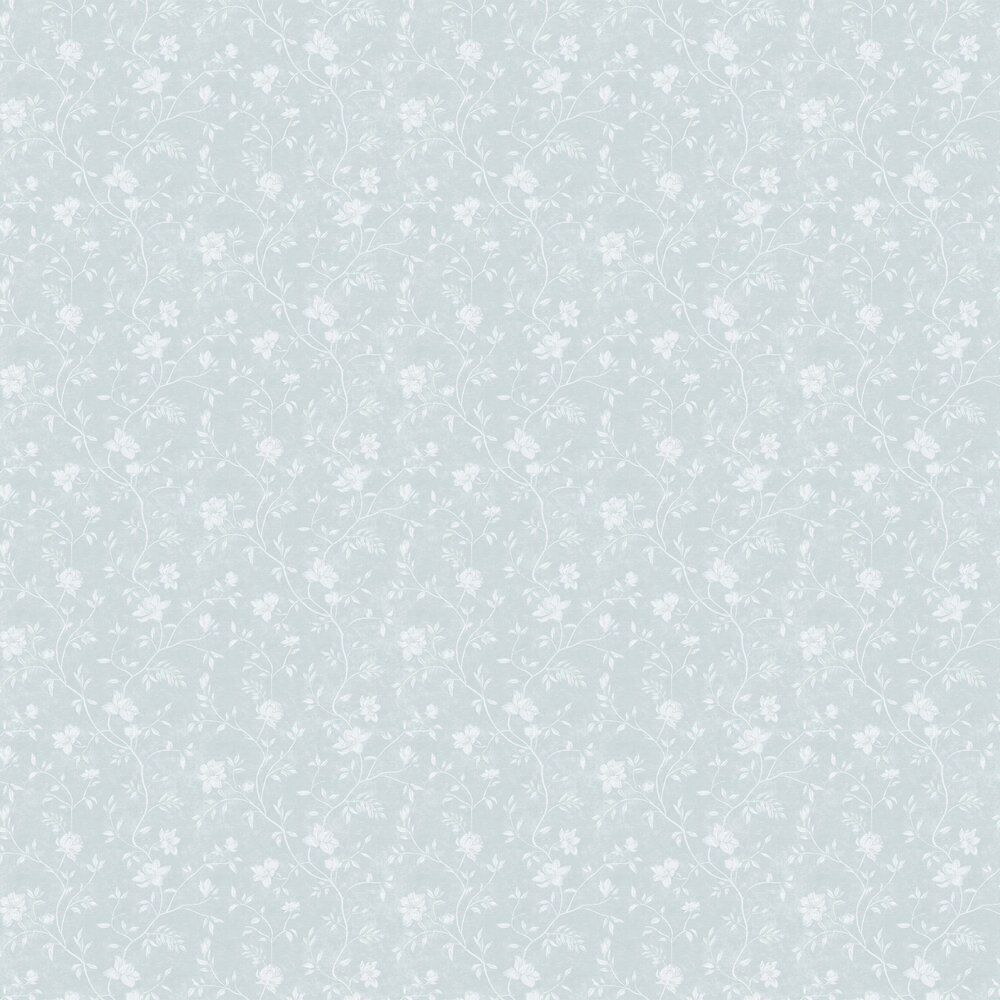 Floral Wallpaper - Light Grey - by Galerie