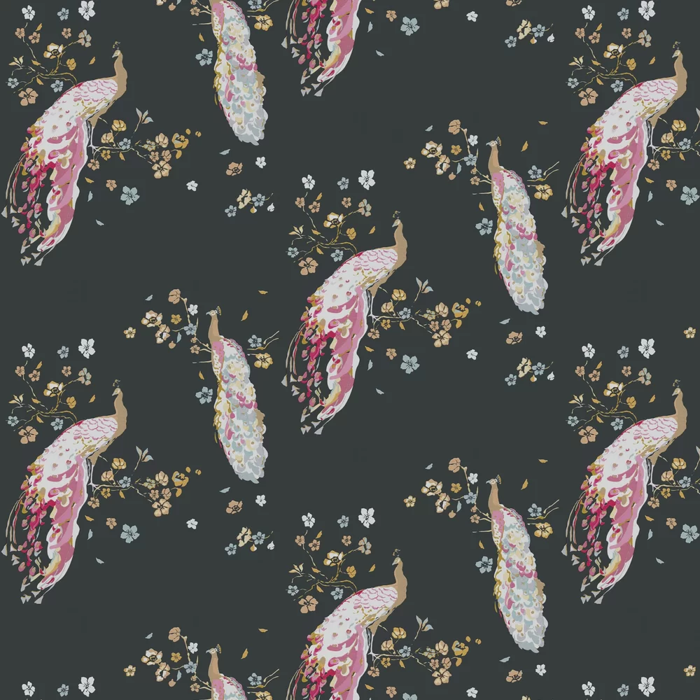 Albany Wallpaper Floral Peacock 38906-1