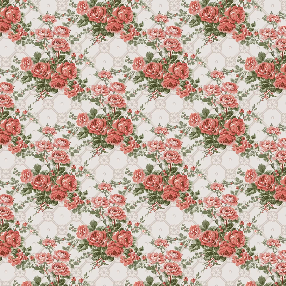 Laura Ashley Wallpaper Country Roses 121081