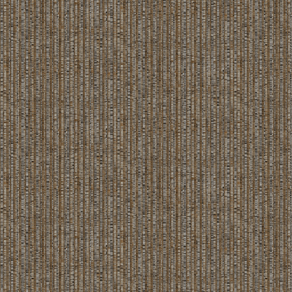 Bamboo Wallpaper - Bronze Brown - by Galerie
