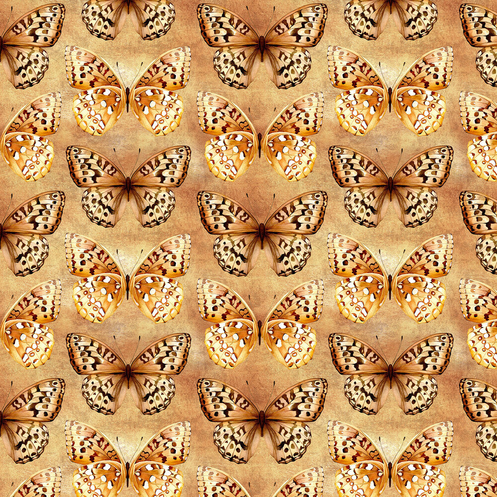 Papilio Wallpaper - Golden - by Avalana Design