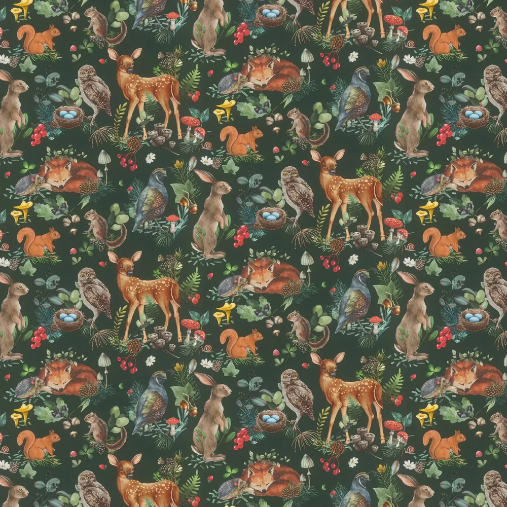 Albany Wallpaper Forest Friends 300338