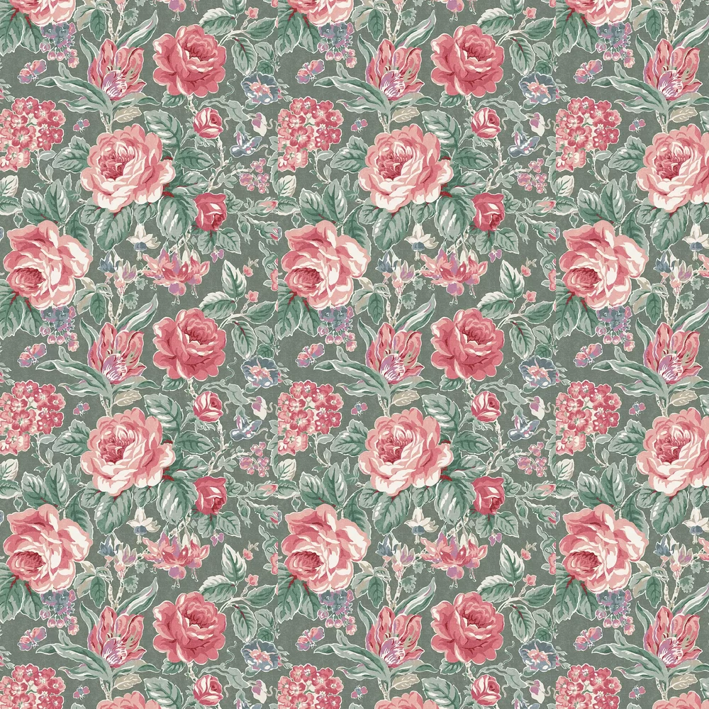 Laura Ashley Wallpaper Wild Roses 122754