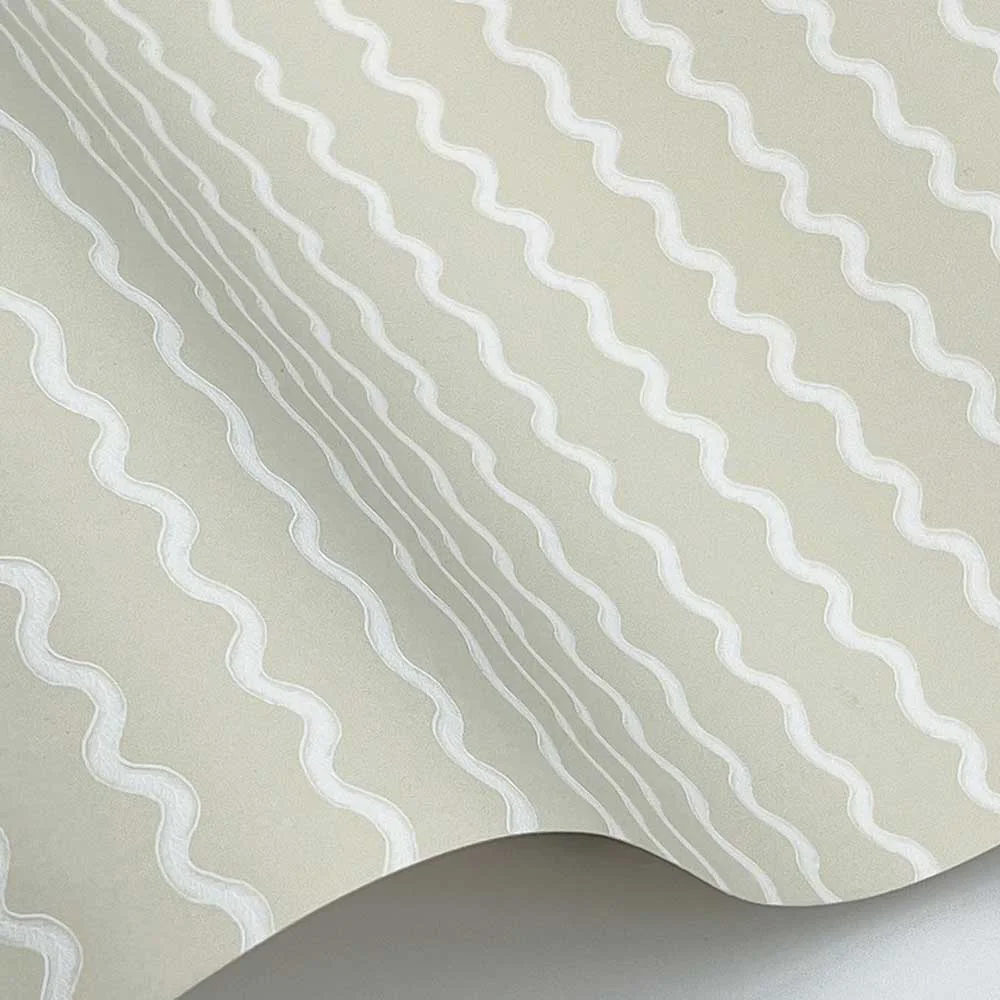 Rickrack par Rifle Paper Co. - Lin - Papier peint : Wallpaper Direct