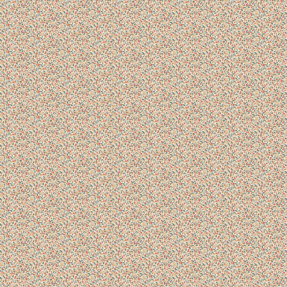 Devrons Grove Wallpaper - Terracotta - by Laura Ashley