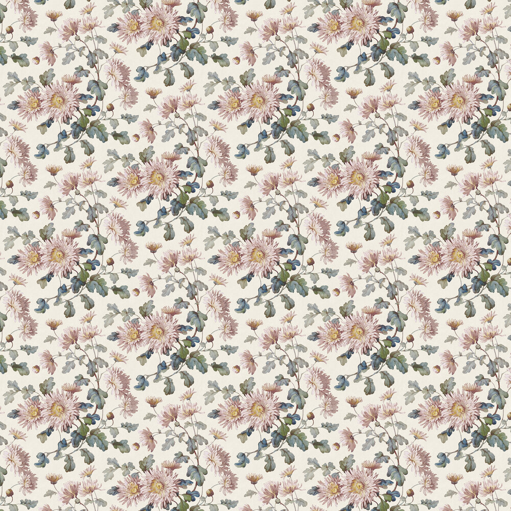 Charlotte Wallpaper - Blush - by 1838 Wallcoverings