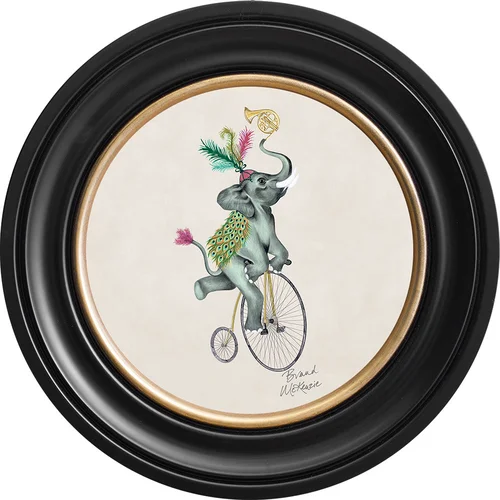 Art Elliot 44cm Ebony Frame - Blanco tiza - de Brand McKenzie