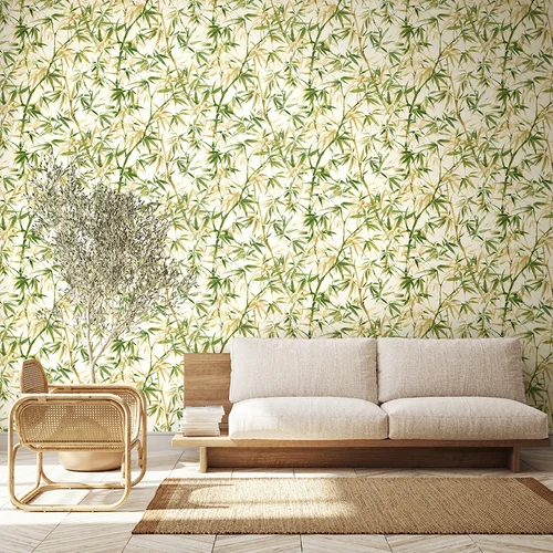Papier peint Shadow Bamboo - Saule - Ohpopsi