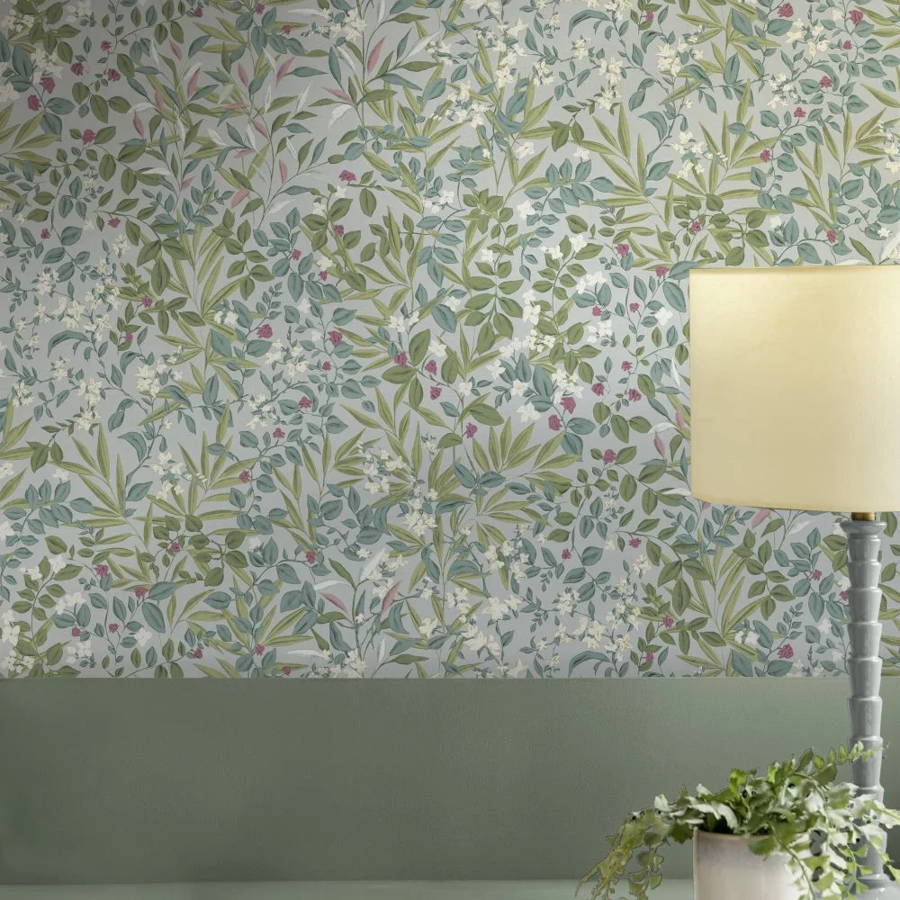 Reverie by Graham & Brown - Mist - Wallpaper : Wallpaper Direct