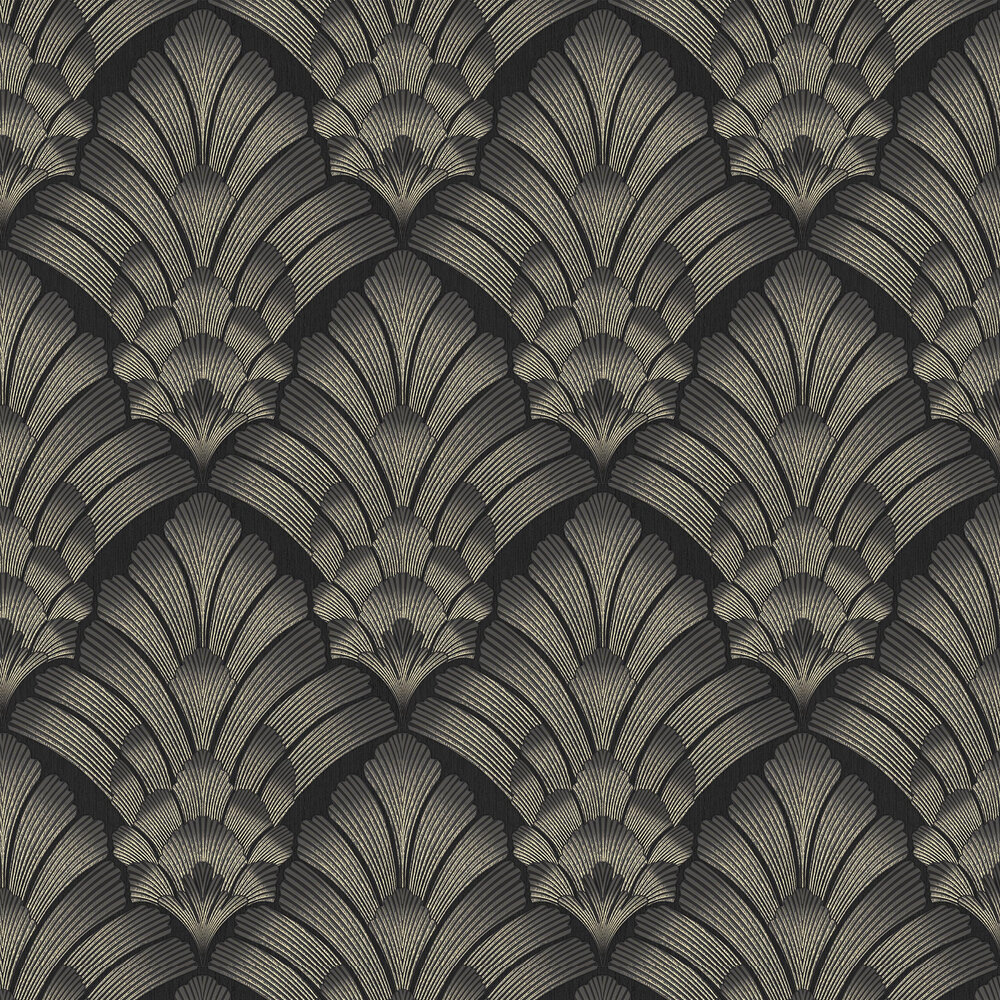 Renaissance by Graham & Brown - Noir - Wallpaper : Wallpaper Direct