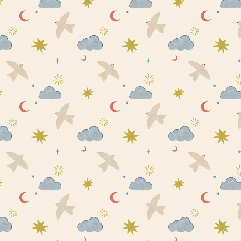 Evening Chorus Wallpaper - Multi-coloured - by Arthouse
