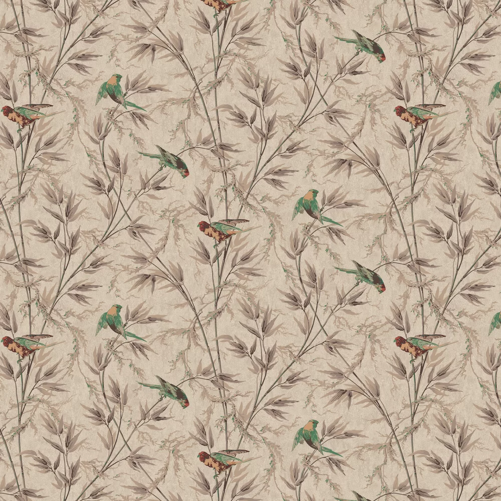 Great Ormond St by Little Greene - Coffee - Wallpaper : Wallpaper Direct