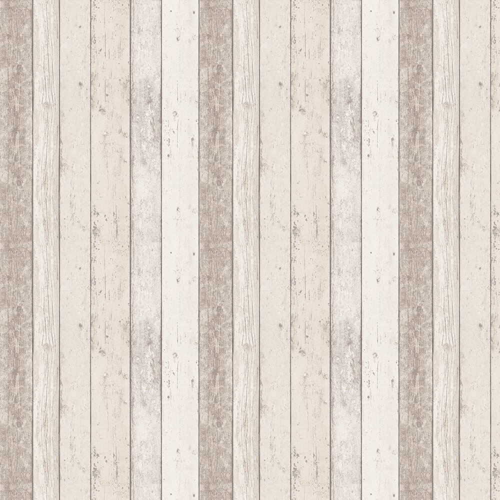 Wood Panelling Wallpaper - Natural - by Albany