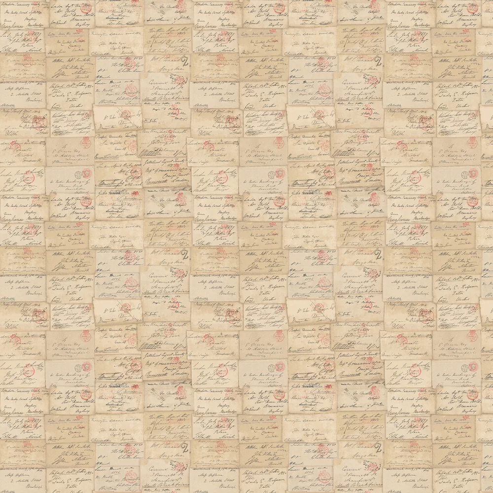 Andrew Martin Wallpaper Love Letter LL01-PARCHMENT