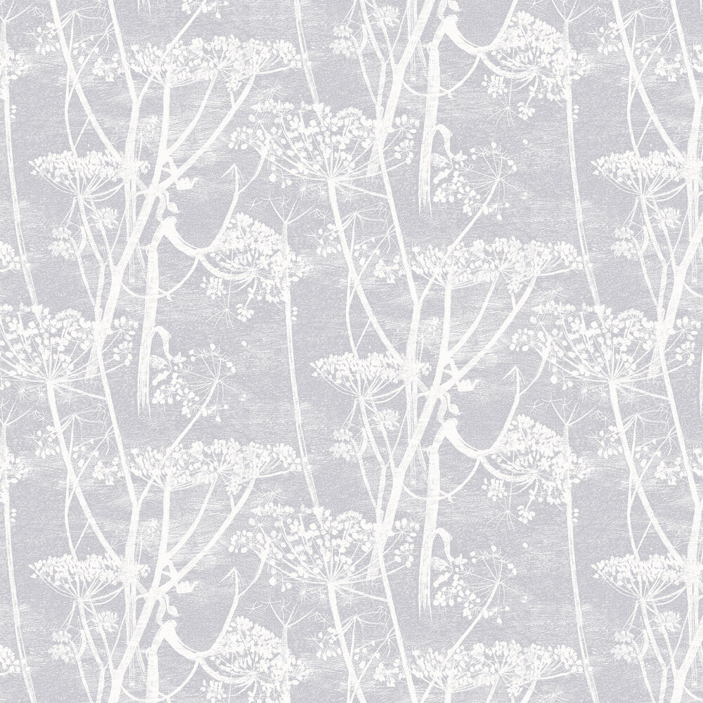 Cow Parsley Wallpaper - Soft Lilac - by Cole & Son