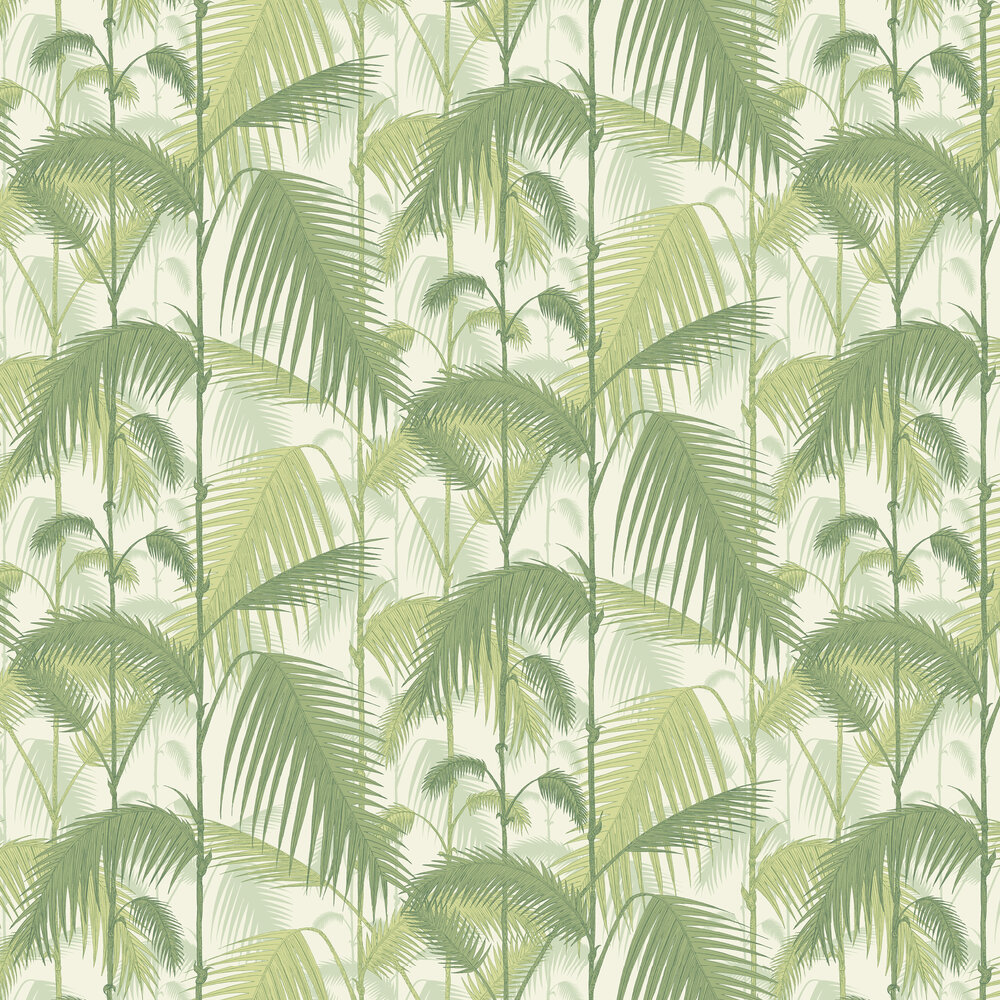 Palm Jungle Wallpaper - Ivory - by Cole & Son