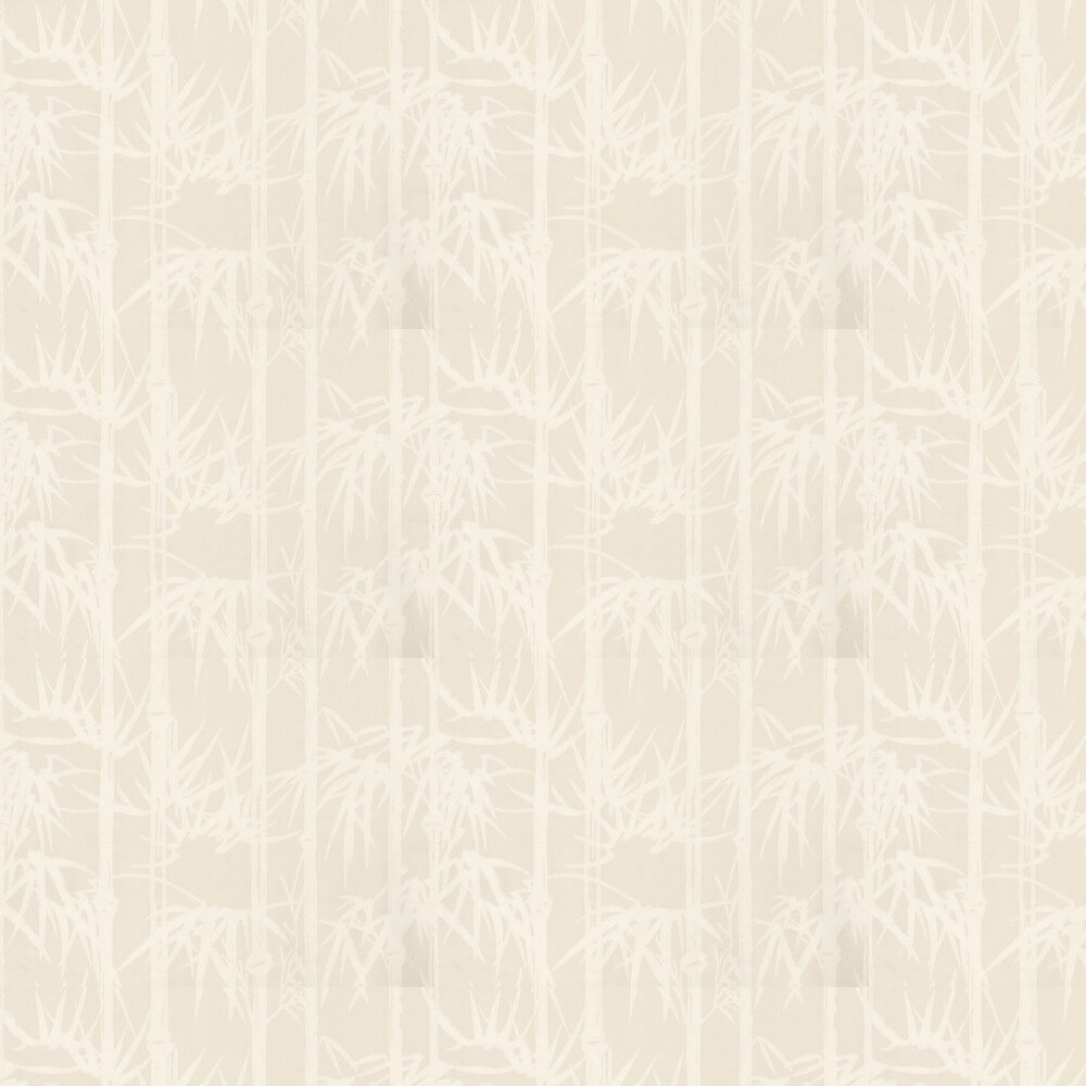 Bamboo Wallpaper - Cream / Light Beige - by Farrow & Ball