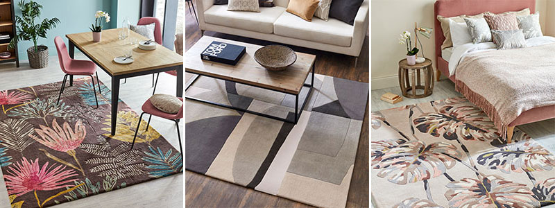 Harlequin Wool Rug Collection