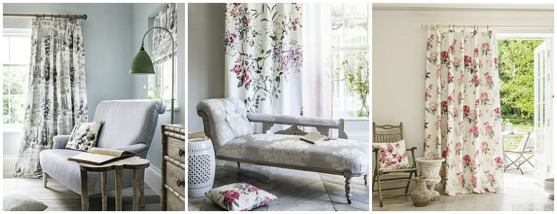 Sanderson Waterperry Prints Fabric Collection