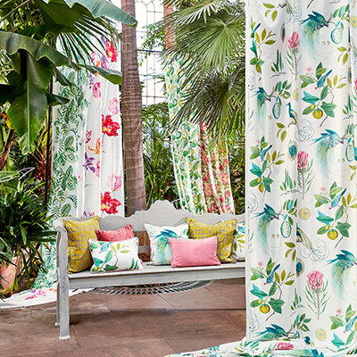 Sanderson The Glasshouse Fabric Collection