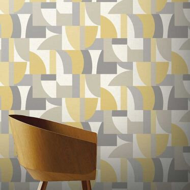 Arthouse Orange Link Wallpaper Modern Design 902404 