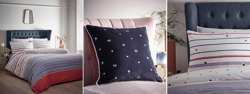 Oasis Kissing Hearts Bedding Collection