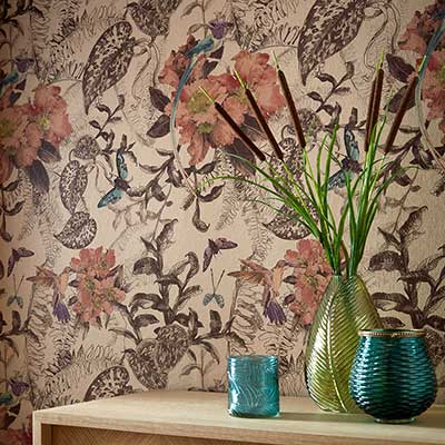 1838 Wallcoverings Willow Wallpaper Collection