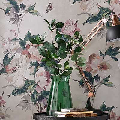 1838 Wallcoverings Camellia Wallpaper Collection