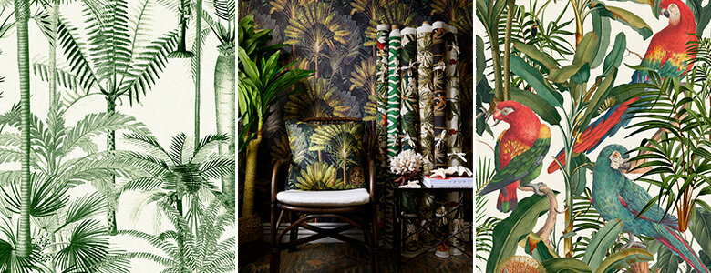 Mind the Gap The Tropical Cottage Fabric Collection