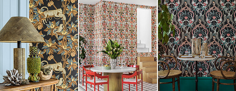 Wallpaper and Whimsy Cole  Son The Gardens Collection 