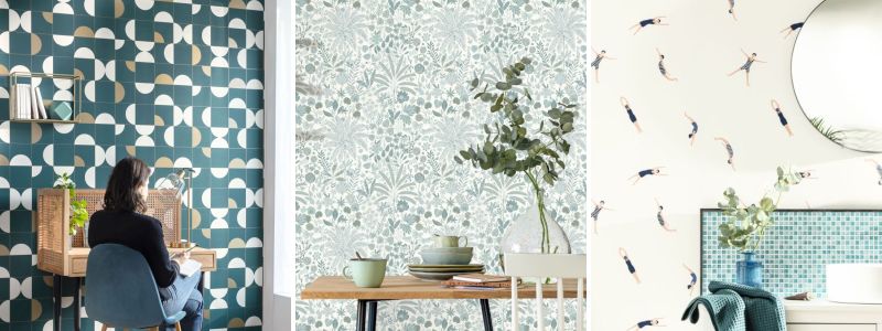 Caselio Only Blue Wallpaper Collection
