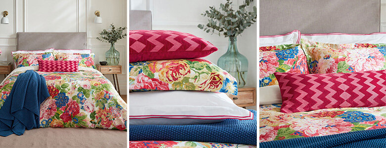 Sanderson Very Rose & Peony Bedding Collection