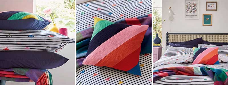 Joules Rainbow Bee Bedding Collection