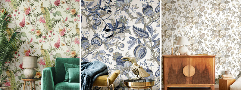 Galerie Cottage Chic Wallpaper Collection : Wallpaper Direct