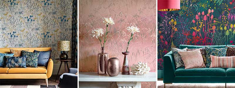 Clarissa Hulse Wiltshire Meadow Wallpaper Collection