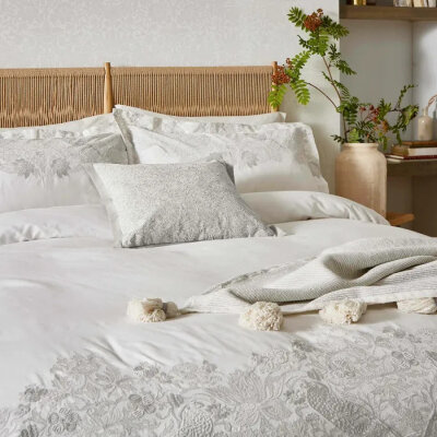Morris Pure Strawberry Thief bedding Collection