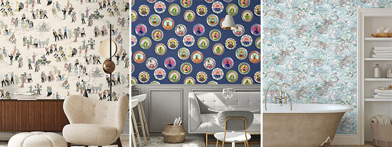 Brand McKenzie Paper Paradise Wallpaper Collection