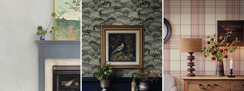 A Street Prints Haberdashery Wallpaper Collection