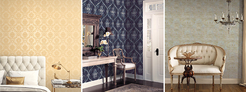 Galerie Classic Silks 4 Wallpaper Collection