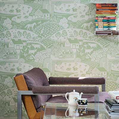 Colección de papeles pintados Large Scale Patterns - Farrow & Ball