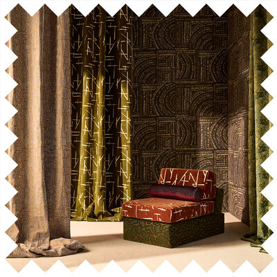 Collection de tissus Defined Momentum Fabric - Harlequin