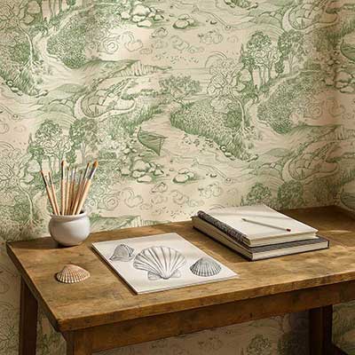 Isabelle Boxall Chalk & Tides Wallpaper Collection