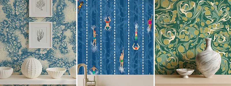 Isabelle Boxall Chalk & Tides Wallpaper Collection