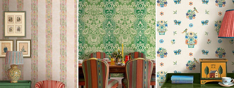 Collection de papiers peints GP & J Baker x Kit Kemp II - G P & J Baker
